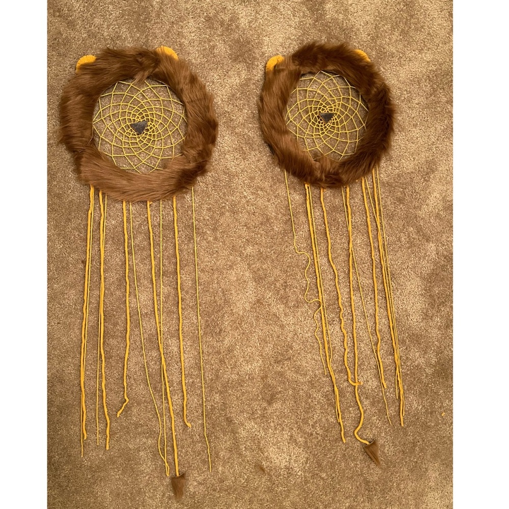 Homemade Lion Dream Catcher
